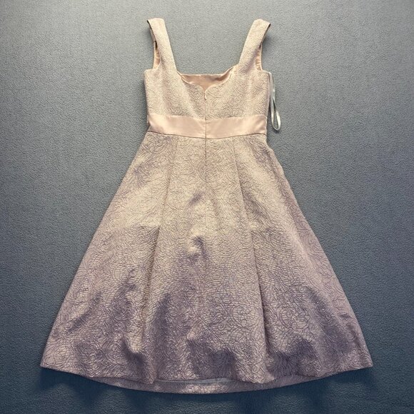 BCBG Paris Size 2 Betsy Dress,Blush,Pockets,Lined,Women's,Sleeveless,Preppy,Zipp - Picture 6 of 14
